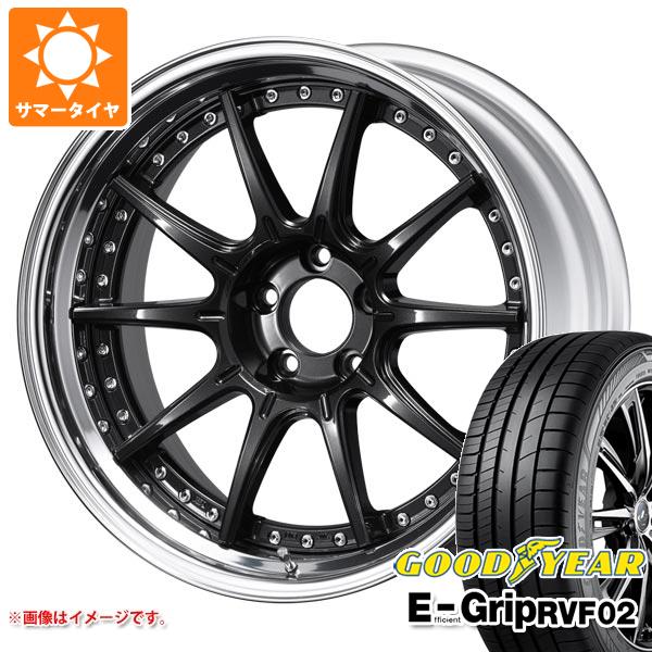 【タイヤ交換対象】サマータイヤ 245/40R20 99W XL グッドイヤー エフィシエントグリップ RVF02 SSR GTX01 RS 8.5-20 タイヤホイール4本セット