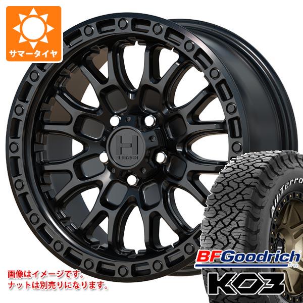 【タイヤ交換対象】5本セット ジープ ラングラー JK/JL系用 2026年製 サマータイヤ BFグッドリッチ オールテレーンT/A KO3 LT285/70R17 121/118S ホワイトレター ホスタイル H135 リッジクレスト タイヤホイール5本セット|タイヤマックス