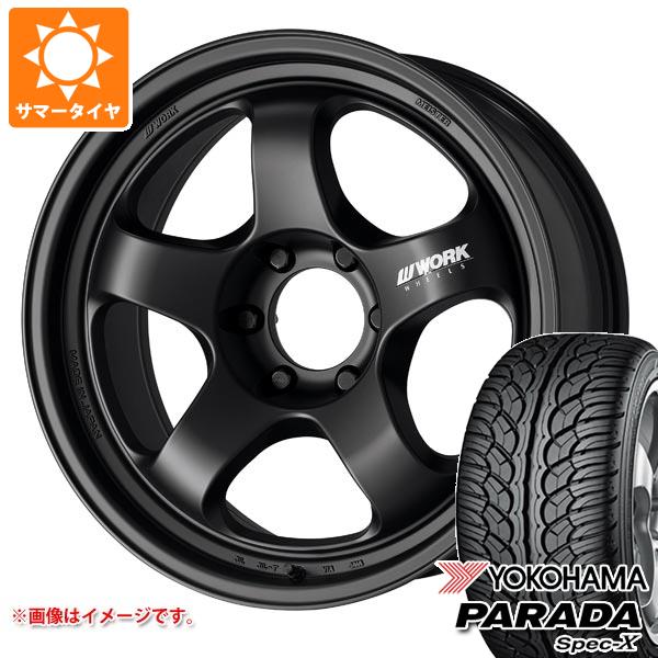 【タイヤ交換対象】サマータイヤ 275/55R20 117V REINF ヨコハマ パラダ スペック-X PA02 ワーク マイスター S1 ワンピース SUV 9.0-20 タイヤホイール4本セット