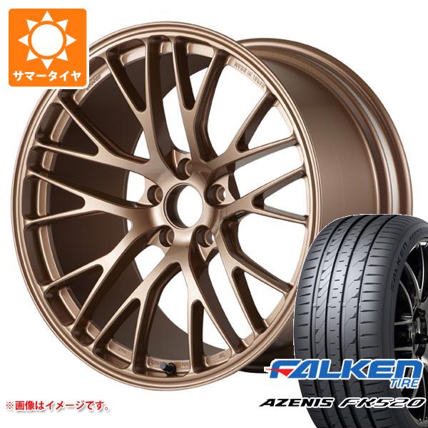 【タイヤ交換対象】サマータイヤ 245/45R18 100Y XL ファルケン アゼニス FK520L ポテンザ RW007 8.5-18 タイヤホイール4本セット