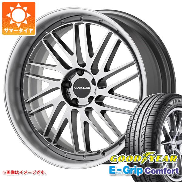 【タイヤ交換対象】サマータイヤ 245/35R20 95W XL グッドイヤー エフィシエントグリップコンフォート ヴァルド トスカ T22-C 8.5-20 タイヤホイール4本セット