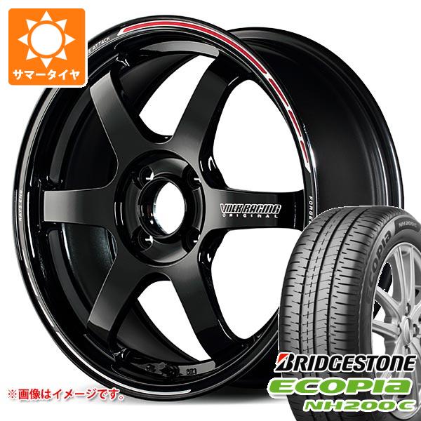 【タイヤ交換対象】2026年製 サマータイヤ 185/65R15 88S ブリヂストン エコピア NH200C レイズ ボルクレーシング TE37 ソニック タイムアタックエディション 6.0-15 タイヤホイール4本セット｜タイヤマックス 130,700円