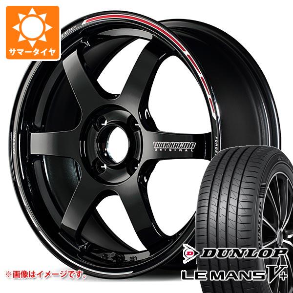 【タイヤ交換対象】サマータイヤ 165/65R15 81S ダンロップ ルマン5 LM5+ レイズ ボルクレーシング TE37 ソニック タイムアタックエディション 5.0-15 タイヤホイール4本セット｜タイヤマックス