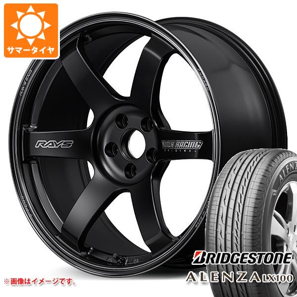 正規品 【タイヤ交換対象】サマータイヤ 245/45R20 103W XL ブリヂストン アレンザ LX100 レイズ ボルクレーシング TE37 サーガ Sプラス ブラックシャドー 8.5-20 タイヤホイール4本セット