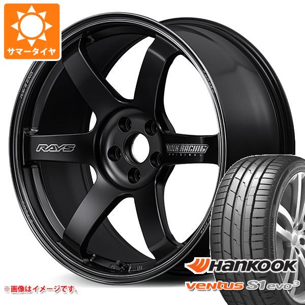 【タイヤ交換対象】サマータイヤ 245/35R19 (93Y) XL ハンコック ベンタス S1 エボ3 K127 レイズ ボルクレーシング TE37 サーガ Sプラス ブラックシャドー 8.5-19 タイヤホイール4本セット｜タイヤマックス