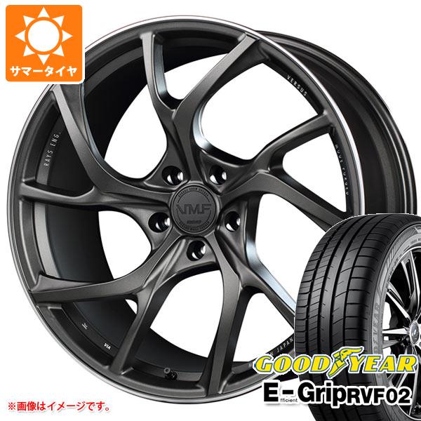 【タイヤ交換対象】サマータイヤ 245/45R20 103W XL グッドイヤー エフィシエントグリップ RVF02 レイズ ベルサス VMF C-01 8.5-20 タイヤホイール4本セット
