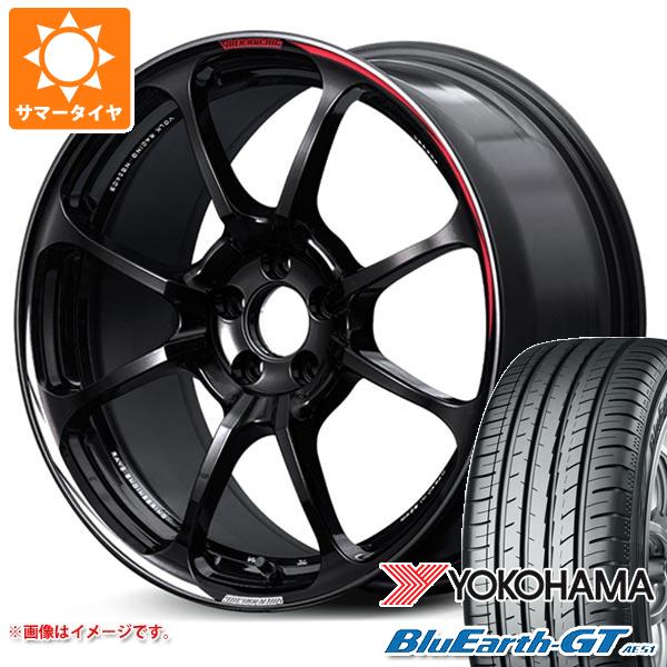 【タイヤ交換対象】サマータイヤ 245/50R18 100W ヨコハマ ブルーアースGT AE51 レイズ ボルクレーシング NE24 クラブスポーツ 8.5-18 タイヤホイール4本セット