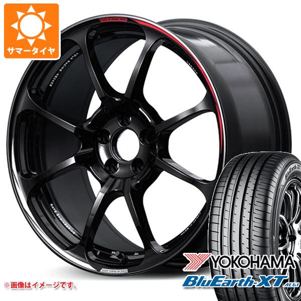【タイヤ交換対象】サマータイヤ 215/55R18 99V XL ヨコハマ ブルーアースXT AE61 レイズ ボルクレーシング NE24 クラブスポーツ 7.5-18 タイヤホイール4本セット