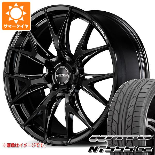 【タイヤ交換対象】40系アルファード用 サマータイヤ ニットー NT555 G2 245/45R20 103W XL レイズ ベルサス VV27S 8.5-20 タイヤホイール4本セット｜タイヤマックス