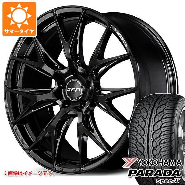 【タイヤ交換対象】サマータイヤ 255/40R20 101V REINF ヨコハマ パラダ スペック-X PA02 レイズ ベルサス VV27S 8.5-20 タイヤホイール4本セット