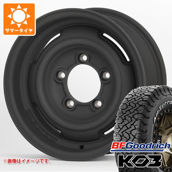 【タイヤ交換対象】5本セット ジムニーシエラ JB74W用 サマータイヤ BFグッドリッチ オールテレーンT/A KO3 LT225/75R16 115/112S ホワイトレター アピオ ワイルドボア SR プラス 6.0-16 タイヤホイール5本セット｜タイヤマックス