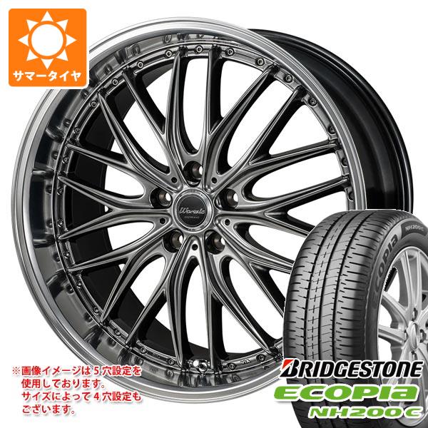 【タイヤ交換対象】2026年製 サマータイヤ 165/60R15 77H ブリヂストン エコピア NH200C モンツァジャパン ワーウィック ディープランド 4.5-15 タイヤホイール4本セット|タイヤマックス