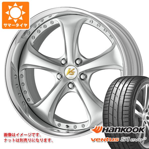 【タイヤ交換対象】サマータイヤ 245/35R19 (93Y) XL ハンコック ベンタス S1 エボ3 K127 ワーク VS KFシャープ 8.5-19 タイヤホイール4本セット｜タイヤマックス