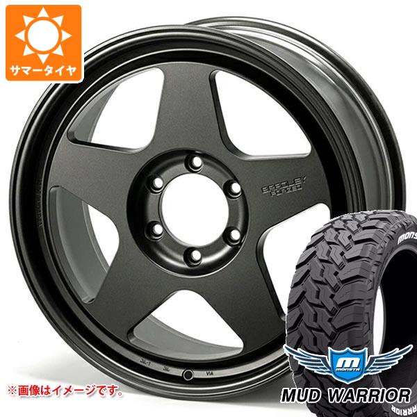 【タイヤ交換対象】トヨタ ランドクルーザー300用 サマータイヤ モンスタ マッドウォーリアー LT275/55R20 120/117Q ホワイトレター ブラッドレー フォージド タクミ 9.0-20 タイヤホイール4本セット｜タイヤマックス