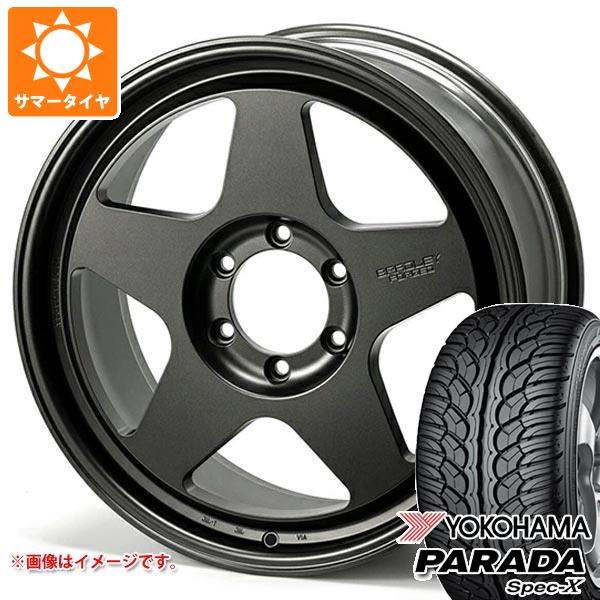 【タイヤ交換対象】トヨタ ランドクルーザー300用 サマータイヤ ヨコハマ パラダ スペック-X PA02 275/55R20 117V REINF ブラッドレー フォージド タクミ 9.0-20 タイヤホイール4本セット|タイヤマックス