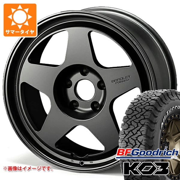 【タイヤ交換対象】メルセデスベンツ W465 Gクラス用 サマータイヤ BFグッドリッチ オールテレーンT/A KO3 LT275/55R20 115/112S ブラックレター ブラッドレー フォージド タクミ タイヤホイール4本セット 780,300円