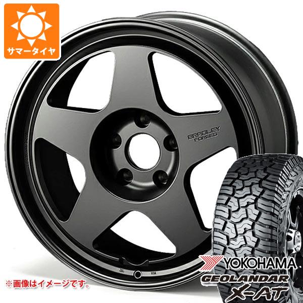 【タイヤ交換対象】メルセデスベンツ W465 Gクラス用 サマータイヤ ヨコハマ ジオランダー X-AT G016 275/55R20 117T XL ブラックレター ブラッドレー フォージド タクミ タイヤホイール4本セット