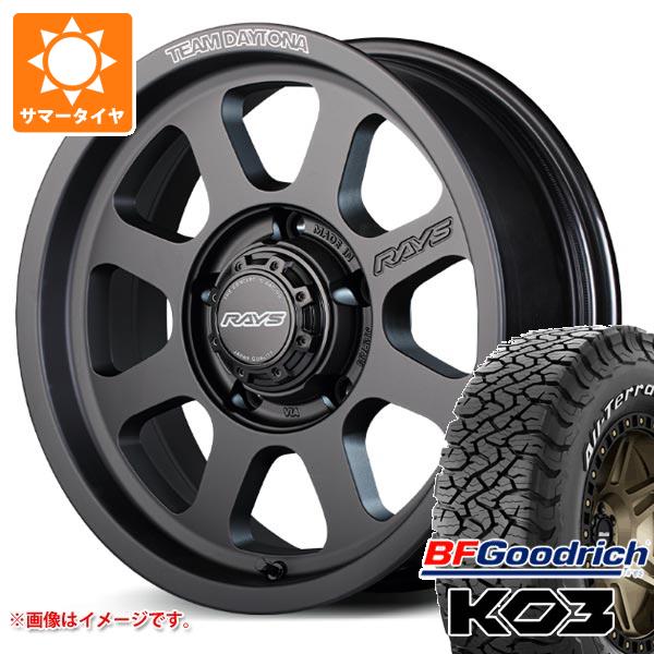 【タイヤ交換対象】5本セット スズキ ジムニーノマド JC74W用 サマータイヤ BFグッドリッチ オールテレーンT/A KO3 LT235/70R16 110/107S ホワイトレター レイズ デイトナ D108 6.0-16 タイヤホイール5本セット