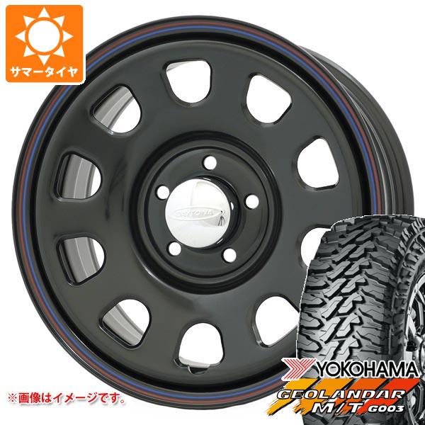 【タイヤ交換対象】ミツビシ デリカD5用 2026年製 サマータイヤ ヨコハマ ジオランダー M/T G003 LT215/70R16 100/ 97Q デイトナズ G2 7.0-16 タイヤホイール4本セット|タイヤマックス