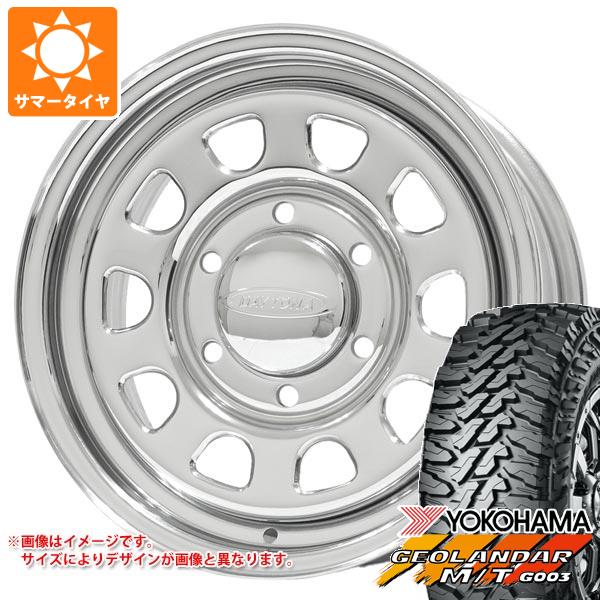 【タイヤ交換対象】ニッサン NV350キャラバン E26用 2026年製 サマータイヤ ヨコハマ ジオランダー M/T G003 LT215/70R16 100/ 97Q デイトナズ G2 6.5-16 タイヤホイール4本セット