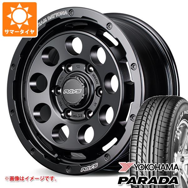 【タイヤ交換対象】トヨタ ハイエース 200系用 2026年製 サマータイヤ ヨコハマ パラダ PA03 215/65R16C 109/107S ホワイトレター レイズ デイトナ D9 6.5-16 タイヤホイール4本セット|タイヤマックス