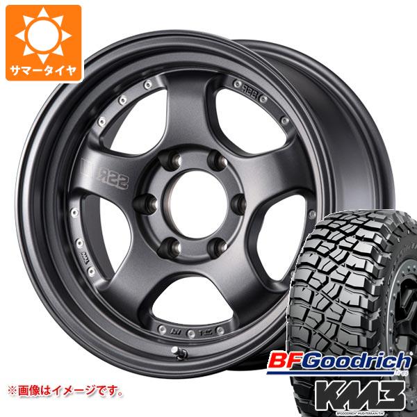 【タイヤ交換対象】トヨタ FJクルーザー 10系用 サマータイヤ BFグッドリッチ マッドテレーンT/A KM3 LT265/70R17 121/118Q SSR ディバイド SP1 トレイル 8.5-17 タイヤホイール4本セット
