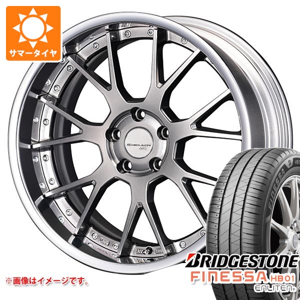 【タイヤ交換対象】サマータイヤ 245/45R19 102W XL ブリヂストン フィネッサ HB01 SSR エグゼキューター EX07 8.5-19 タイヤホイール4本セット 219,900円
