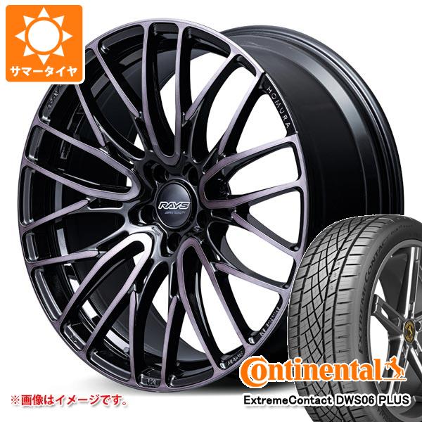 サマータイヤ 235/45R18 98Y XL コンチネンタル エクストリームコンタクト DWS06 プラス レイズ ホムラ 2x10BD ブラッククリアエディション 8.0-18 タイヤホイール4本セット｜タイヤマックス