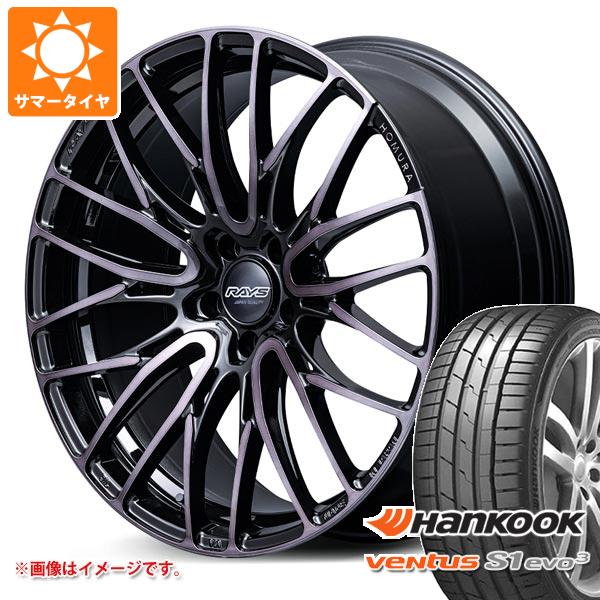 【タイヤ交換対象】2026年製 サマータイヤ 245/40R20 (99Y) XL ハンコック ベンタス S1 エボ3 K127 レイズ ホムラ 2x10BD ブラッククリアエディション 8.5-20 タイヤホイール4本セット