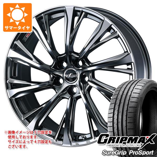 【タイヤ交換対象】トヨタ 40系アルファード用 サマータイヤ グリップマックス シュアグリップ プロスポーツ 245/40ZR21 100Y XL レオニス JG 8.5-21 タイヤホイール4本セット