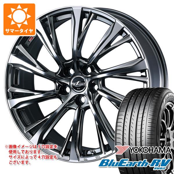 【タイヤ交換対象】サマータイヤ 245/40R20 99W XL ヨコハマ ブルーアースRV RV03 レオニス JG 8.5-20 タイヤホイール4本セット