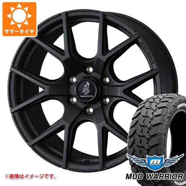 【タイヤ交換対象】トヨタ ランドクルーザー300用 サマータイヤ モンスタ マッドウォーリアー LT275/55R20 120/117Q ホワイトレター マッドヴァンス SD 9.0-20 タイヤホイール4本セット|タイヤマックス