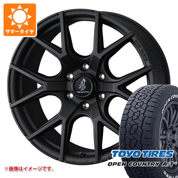 【タイヤ交換対象】トヨタ ランドクルーザー250用 サマータイヤ トーヨー オープンカントリー A/T3 265/70R18 116H ホワイトレター マッドヴァンス SD 9.0-18 タイヤホイール4本セット｜タイヤマックス