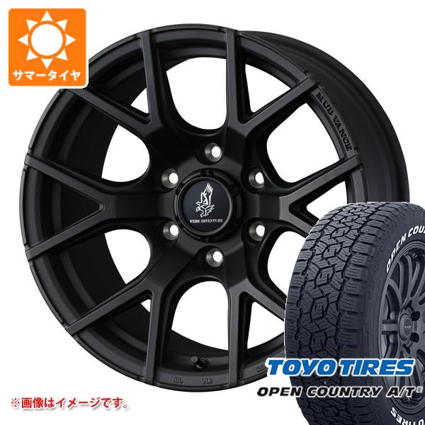 【タイヤ交換対象】トヨタ ランドクルーザー プラド 150系用 2026年製 サマータイヤ トーヨー オープンカントリー A/T3 265/65R18 114H ホワイトレター マッドヴァンス SD 8.0-18 タイヤホイール4本セット｜タイヤマックス 131,750円