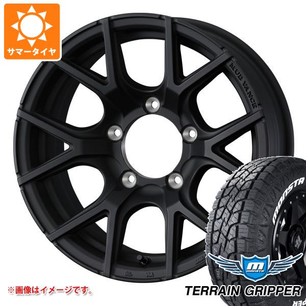 【タイヤ交換対象】5本セット スズキ ジムニー用 サマータイヤ モンスタ テレーングリッパー 175/80R16 91S ホワイトレター マッドヴァンス SD 5.5-16 タイヤホイール5本セット｜タイヤマックス 95,563円