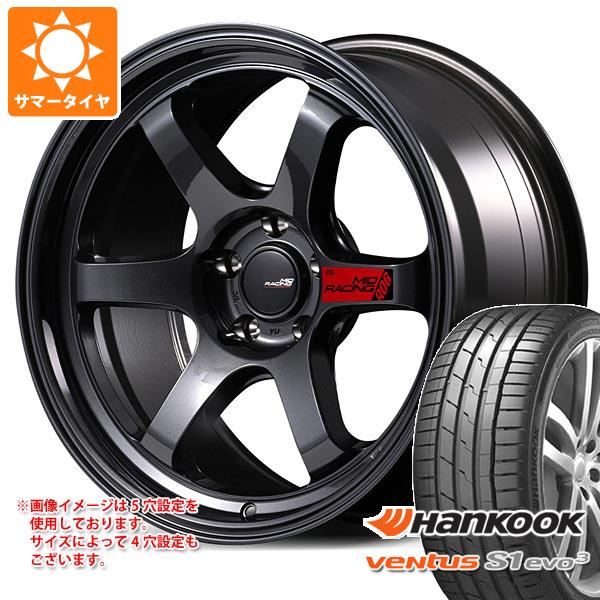 【タイヤ交換対象】ホンダ シビック タイプR FL5用 サマータイヤ ハンコック ベンタス S1 エボ3 K127 265/35R18 (97Y) XL MID レーシング R06 9.5-18 タイヤホイール4本セット｜タイヤマックス