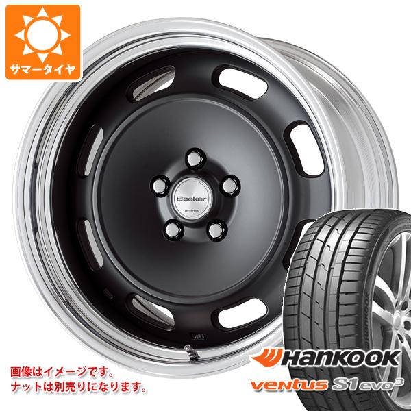 【タイヤ交換対象】サマータイヤ 235/50R18 (101Y) XL ハンコック ベンタス S1 エボ3 K127 ワーク シーカー DT 8.0-18 タイヤホイール4本セット