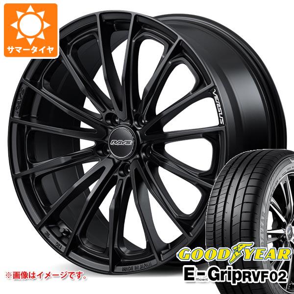 【タイヤ交換対象】サマータイヤ 245/35R20 95W XL グッドイヤー エフィシエントグリップ RVF02 レイズ ベルサス ヴォウジェ SE 8.5-20 タイヤホイール4本セット