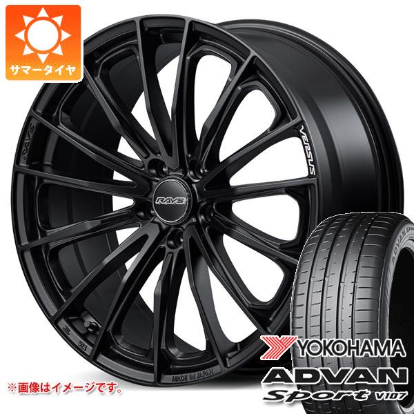 【タイヤ交換対象】サマータイヤ 245/45R20 103Y XL ヨコハマ アドバンスポーツV107 V107A レイズ ベルサス ヴォウジェ SE 8.5-20 タイヤホイール4本セット|タイヤマックス