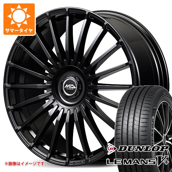 【タイヤ交換対象】サマータイヤ 215/35R19 85W XL ダンロップ ルマン5 LM5+ MID エクスクルーシブ 020F 7.5-19 タイヤホイール4本セット