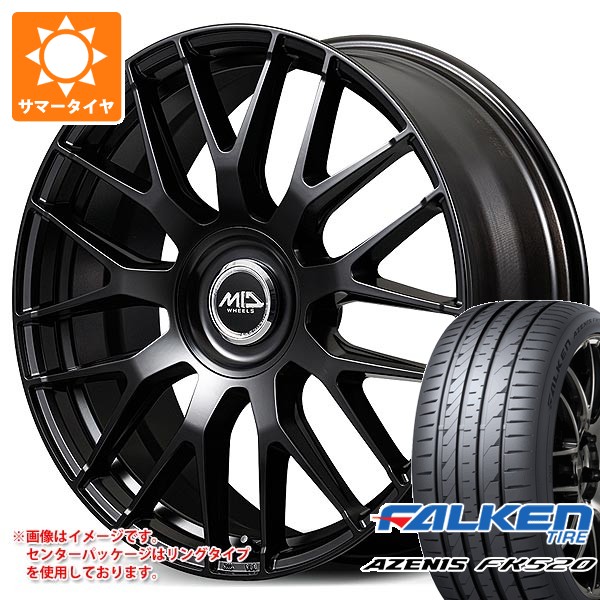 【タイヤ交換対象】サマータイヤ 215/45R17 91Y XL ファルケン アゼニス FK520L MID エクスクルーシブ 029M 7.0-17 タイヤホイール4本セット|タイヤマックス