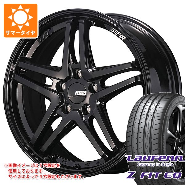 【タイヤ交換対象】サマータイヤ 215/45R18 89Y ラウフェン Zフィット EQ LK03 SSR GTV06 7.5-18 タイヤホイール4本セット