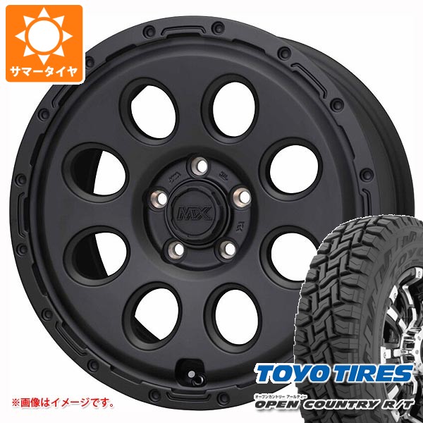 【タイヤ交換対象】ミツビシ アウトランダー GF/GG系用 サマータイヤ トーヨー オープンカントリー R/T 235/70R16 106Q ホワイトレター マッドクロス リーコン 7.0-16 タイヤホイール4本セット｜タイヤマックス