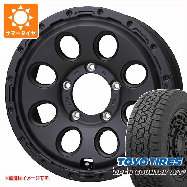 【タイヤ交換対象】スズキ ジムニーノマド JC74W用 サマータイヤ トーヨー オープンカントリー A/T3 215/70R16 100T ブラックレター マッドクロス リーコン 6.0-16 タイヤホイール4本セット|タイヤマックス