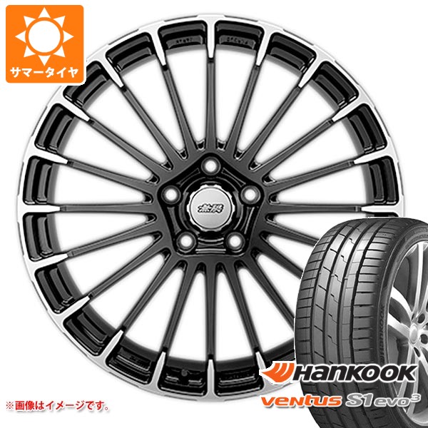【タイヤ交換対象】ホンダ シビック タイプR FK8用 サマータイヤ ハンコック ベンタス S1 エボ3 K127 245/30R20 (90Y) XL 無限 ムゲン MDCF 8.5-20 タイヤホイール4本セット 373,950円