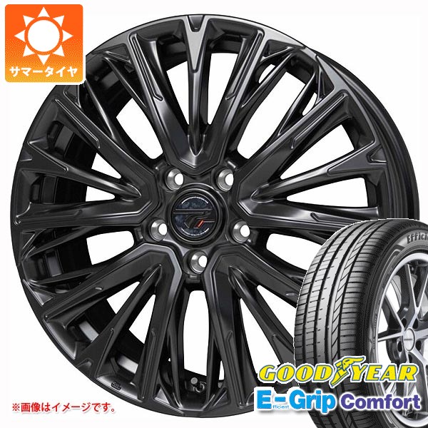【タイヤ交換対象】サマータイヤ 225/35R19 88W XL グッドイヤー エフィシエントグリップコンフォート プレシャス HM-4 8.0-19 タイヤホイール4本セット|タイヤマックス