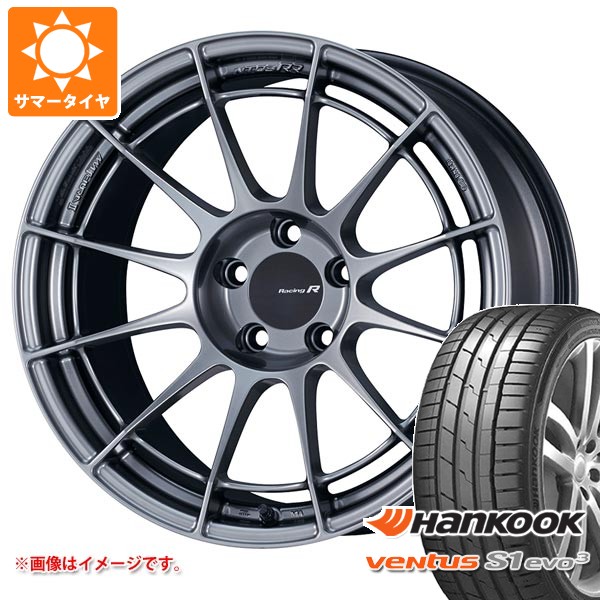 【タイヤ交換対象】ホンダ シビック タイプR FL5用 サマータイヤ ハンコック ベンタス S1 エボ3 K127 265/35R18 (97Y) XL エンケイ レーシング レボリューション NT03RR 8.5-18 タイヤホイール4本セット 122,700円