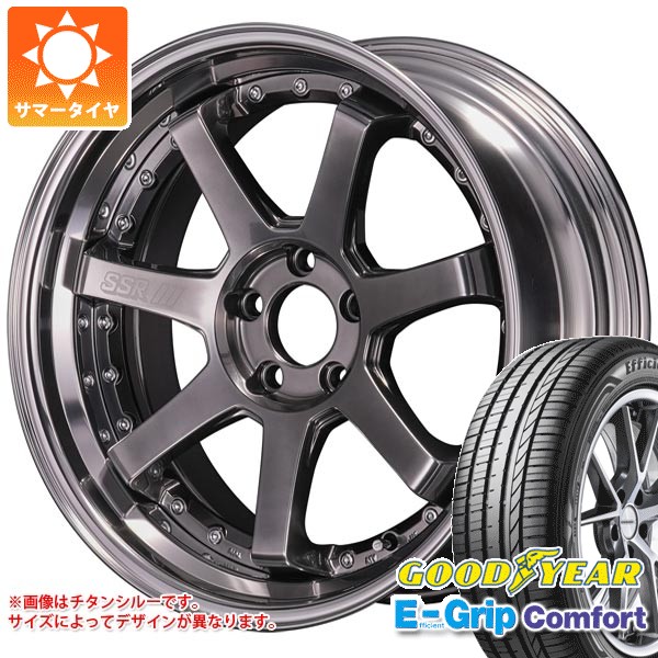 【タイヤ交換対象】サマータイヤ 245/40R20 99W XL グッドイヤー エフィシエントグリップコンフォート SSR ライナー タイプ7S 8.5-20 タイヤホイール4本セット