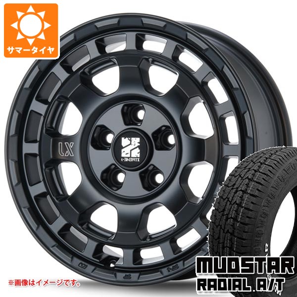 【タイヤ交換対象】ニッサン T31エクストレイル用 サマータイヤ マッドスター ラジアル A/T 215/65R16C 109/107L ホワイトレター MLJ エクストリームJ サバンザ 7.0-16 タイヤホイール4本セット 94,270円