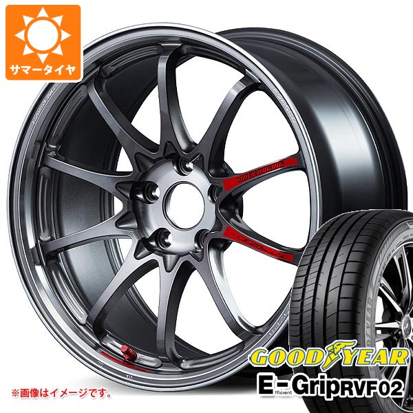 【タイヤ交換対象】サマータイヤ 235/50R18 101W XL グッドイヤー エフィシエントグリップ RVF02 レイズ ボルクレーシング CE28 N-plus SL 8.0-18 タイヤホイール4本セット｜タイヤマックス
